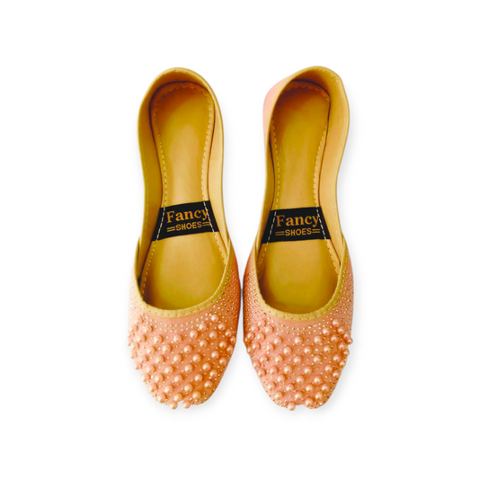 Light Pink Moti Khussa