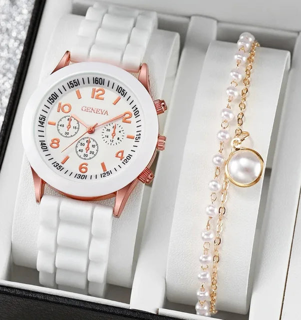 5 Luxury Jewelry Collection: Ladies' Rhinestone Watch