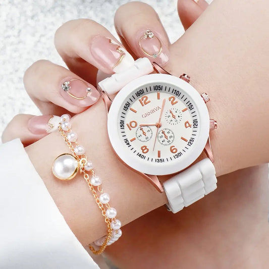 5 Luxury Jewelry Collection: Ladies' Rhinestone Watch